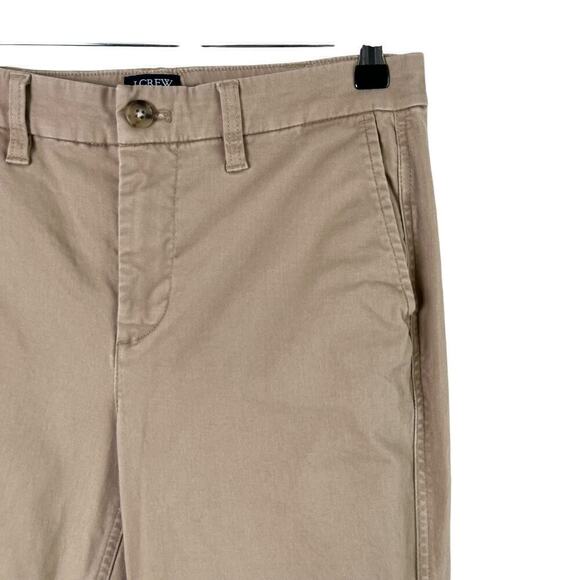 J.Crew High Rise Girlfriend Chino Pant in Camel Tan, Size 4 - Picture 5 of 12
